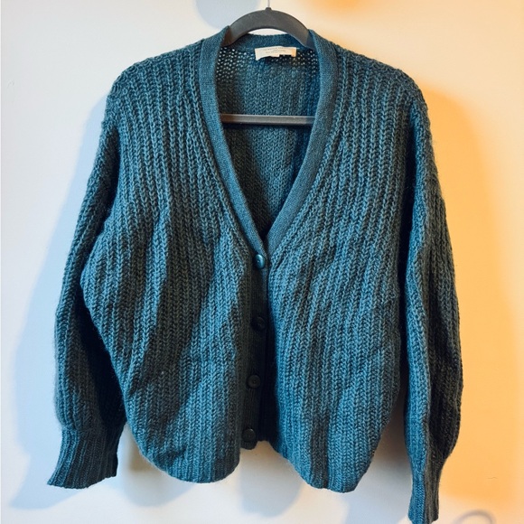 Sezane * Achille Cardigan * Sauge (Sage) * Size XS - Picture 5 of 8